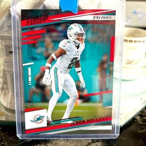Jevon Holland Sports Card